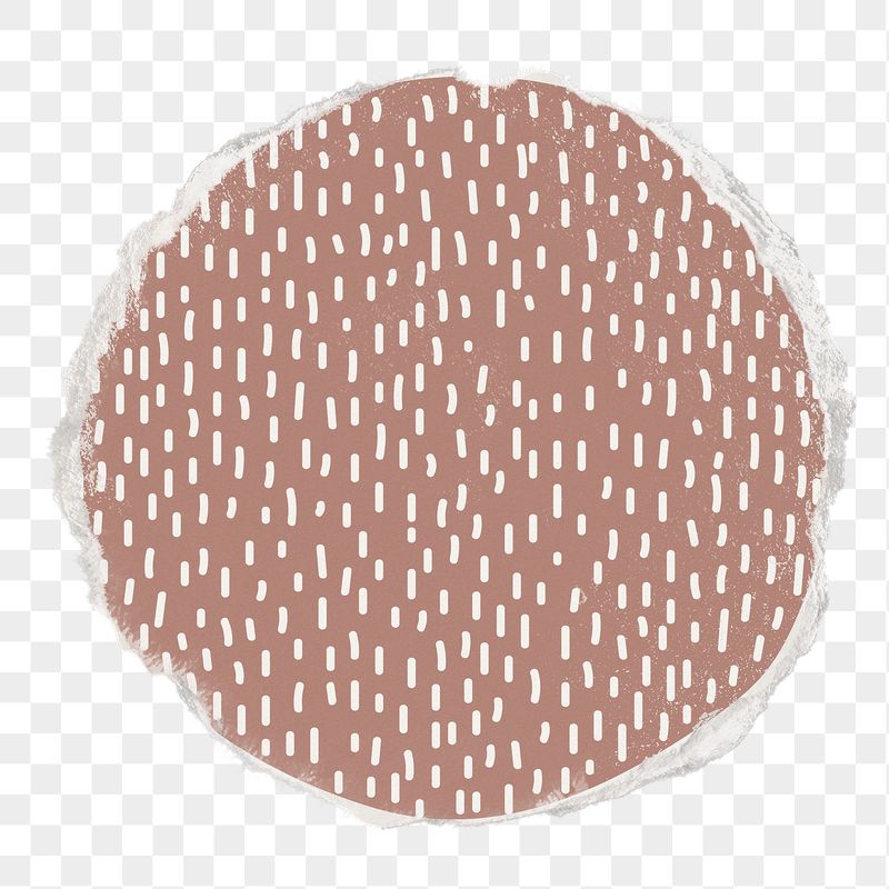 Pink dots png round sticker, | Free PNG - rawpixel