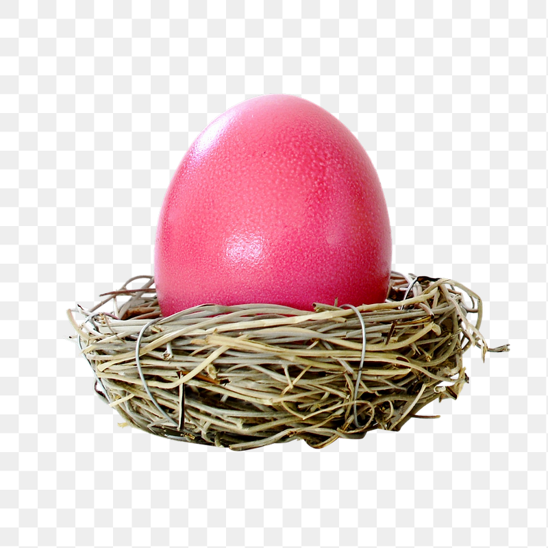 Pink Easter egg png sticker, | Free PNG - rawpixel