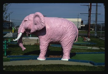 Pink elephant, Jawor's Fun Golf, Roseville,… | Free public domain photo