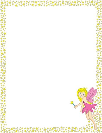 Pink fairy border frame graphics, Tooth fairy Border , Dental Borders transparent background PNG clipart