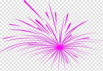 Pink fireworks transparent background PNG clipart
