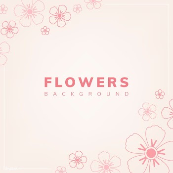 Pink floral pattern | Free stock vector - 558620