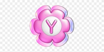 Pink Flower Alphabet - Alphabet