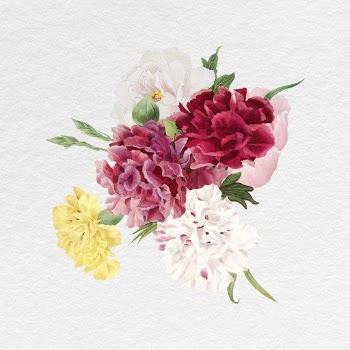 Pink flower bouquet clipart, feminine | Free Photo - rawpixel