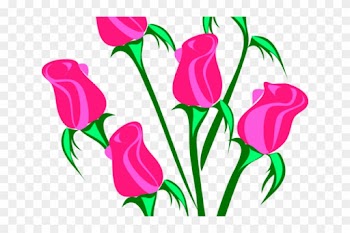 Pink Flower Clipart Rose - Roses Clip Art