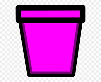 Pink Flower Pot Clipart