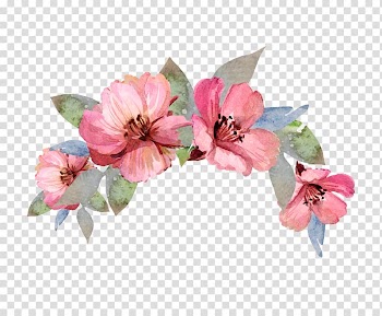 Pink flowers illustration, Wedding invitation Flower Party Sweet sixteen frame, Pink flowers transparent background PNG clipart