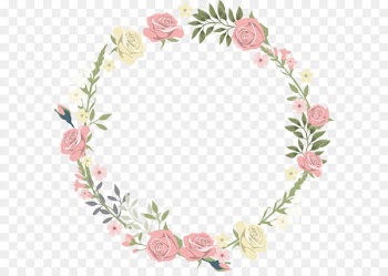 Pink flowers - Lace 