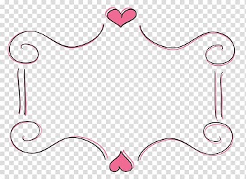 Pink frame , Brigadeiro Beijinho Birthday Brazil, arabesco transparent background PNG clipart