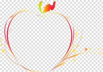 Pink frame, Lines painted pink love frame transparent background PNG clipart