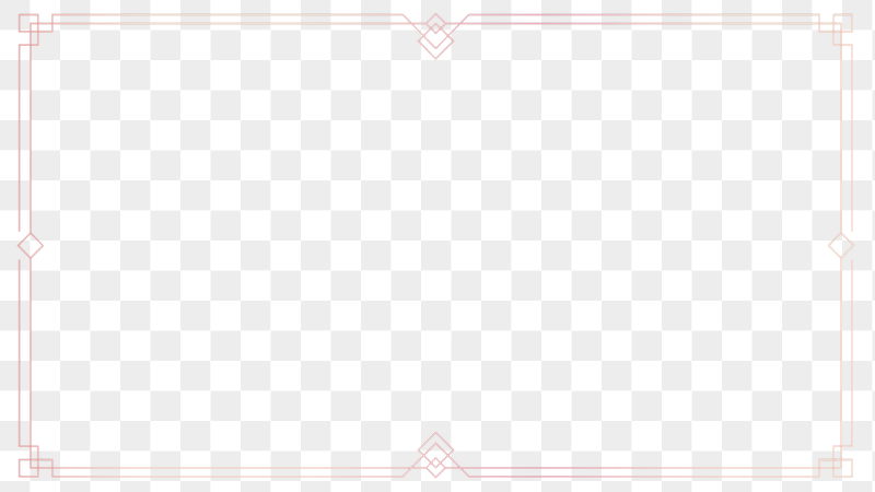Pink frame png art deco | Free PNG - rawpixel