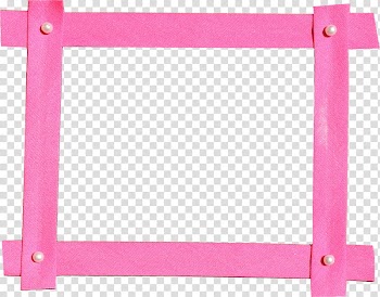 Pink Frame Resources Designs, rectangular pink frame panel transparent background PNG clipart