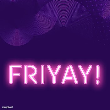 Pink friyay neon signboard vector | Free stock vector - 535206