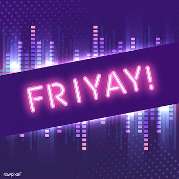 Pink friyay neon signboard vector | Free stock vector - 535215