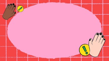 Pink funky desktop wallpaper frame, | Free Vector - rawpixel