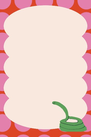 Pink funky frame background, cute | Free PSD - rawpixel