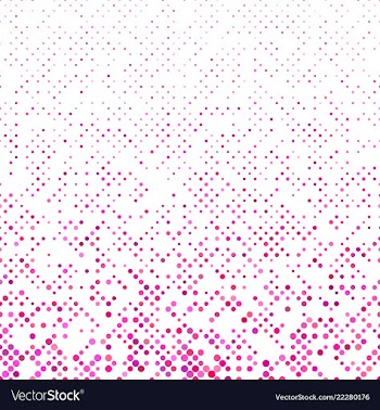 Pink geometric circle pattern background - graphic vector image