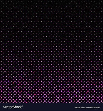 Pink geometric dot pattern background - from vector image