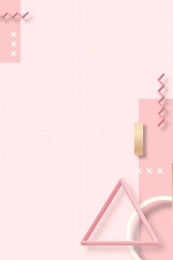 Pink geometric Memphis design element vector | Free  vector - 2281837