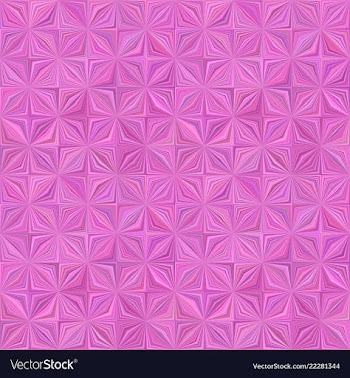 Pink geometric striped shape pattern - mosaic vector image