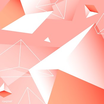 Pink geometrical patterned background vector | Free  vector - 2258123