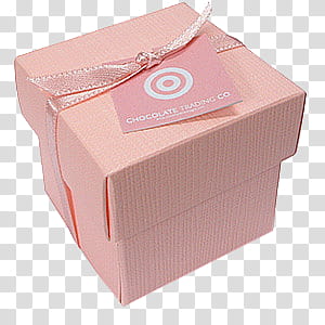 , pink gift box with ribbon transparent background PNG clipart