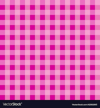 pink gingham tablecloth pattern