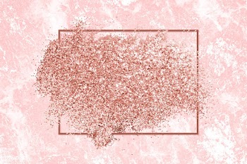 Pink glitter smudge | Free stock vector - 592442