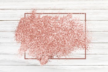 Pink glitter smudge | Free stock vector - 592498