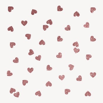 Pink glittery clipart pattern, cute | Free PSD - rawpixel