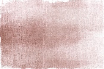 Pink gold painted on a fabric textured background