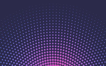 Pink gradient halftone background vector