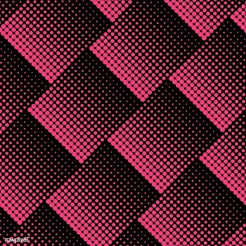 Pink gradient halftone background vector | Free stock vector - 523559