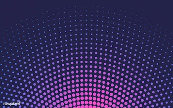 Pink gradient halftone background vector | Free stock vector - 523573
