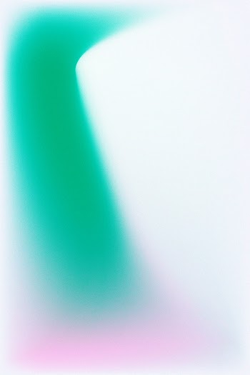Pink green gradient blur vector background