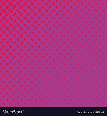 Pink halftone diagonal ellipse pattern background vector image