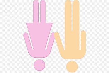 pink hand clip art finger gesture