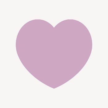 Pink heart badge collage element | Free Vector - rawpixel