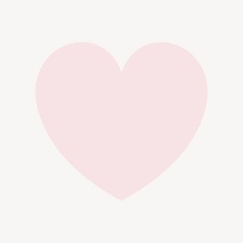 Pink heart badge collage element | Free Vector - rawpixel
