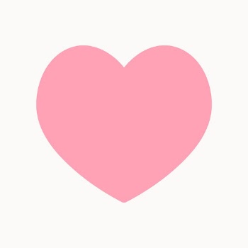 Pink heart, colored icon, for social | Free Vector - rawpixel