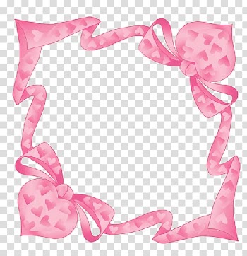 Pink heart frame clip a, Ornament , others transparent background PNG clipart