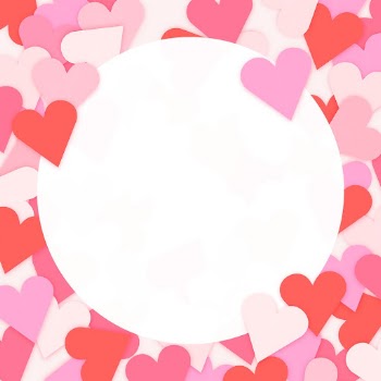 Pink heart frame, cute love | Free Photo - rawpixel