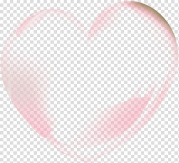 Pink heart , Heart Pattern, Love Peach transparent background PNG clipart