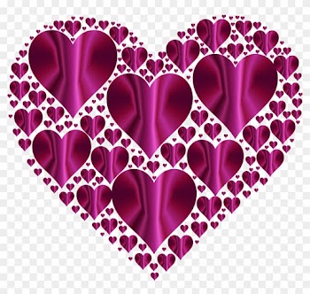 Pink Heart - Moving Animated Heart And Rose
