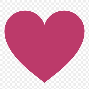 Pink heart png sticker on transparent | Free PNG - rawpixel