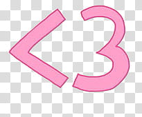 , pink heart sign illustration transparent background PNG clipart