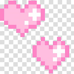 Pink heart transparent background PNG clipart