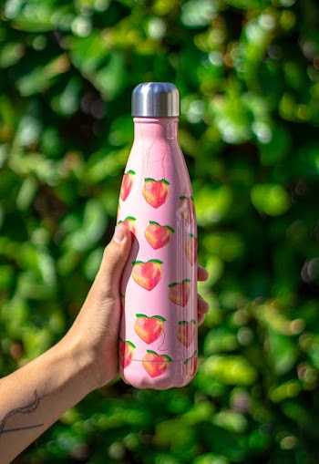 Pink Heart Tumbler