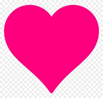 Pink Heart Vector Png