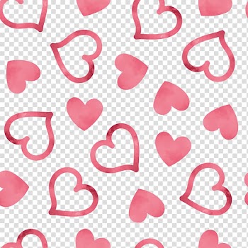 Pink hearts , Heart , Heart-shaped background shading can transparent background PNG clipart